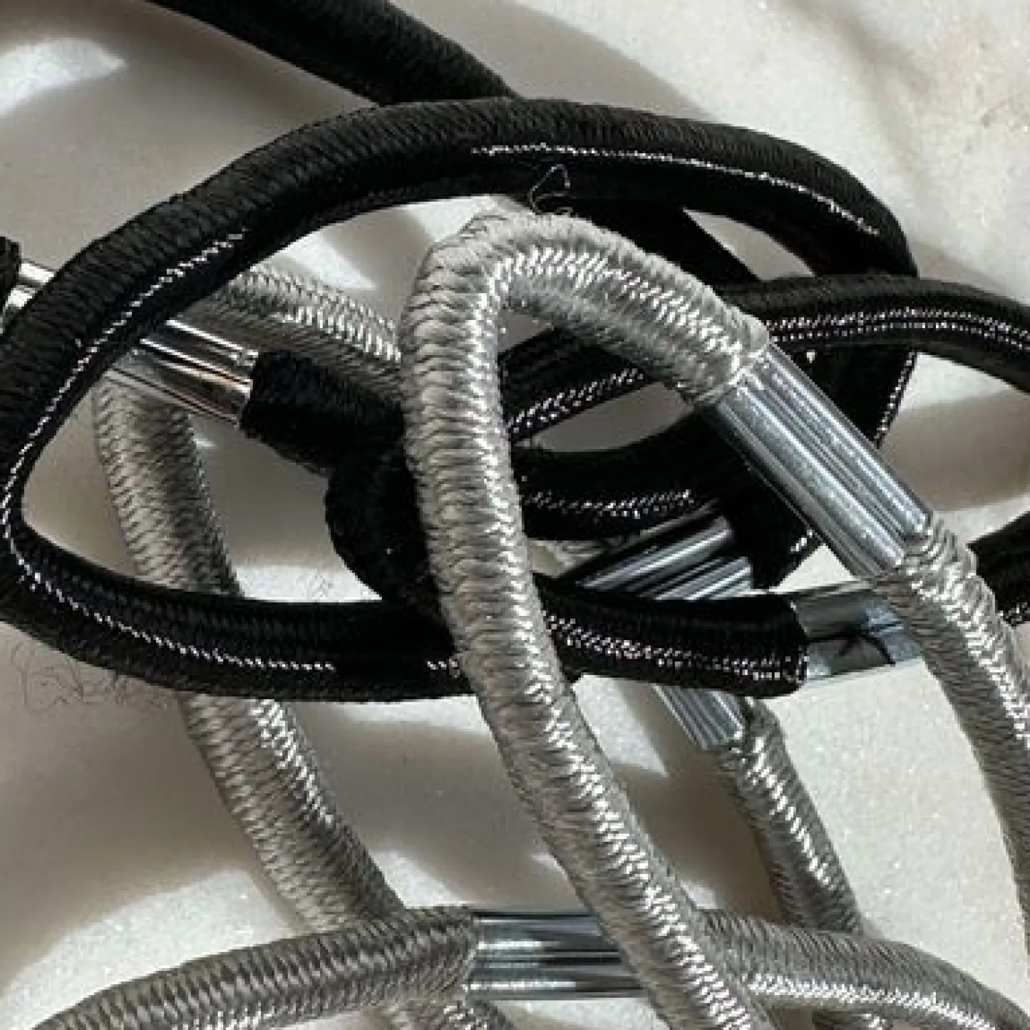 VIAMAJA Hårelastikker Black / Silver - 2 mix