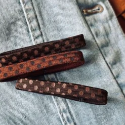 VIAMAJA Hårelastikker Brown - 3 stk Clearance