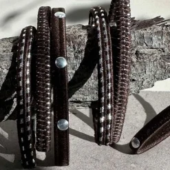 VIAMAJA Hårelastikker Brown / Silver - 3 mix
