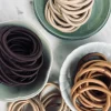 VIAMAJA Hårelastikker bundt med 84 stk i brune nuancer Sale