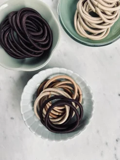 VIAMAJA Hårelastikker bundt med 84 stk i brune nuancer Sale