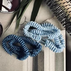 VIAMAJA Hårelastikker Fiona Blue