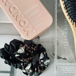 VIAMAJA Hårelastikker scrunchie 2 stk - Sort mix
