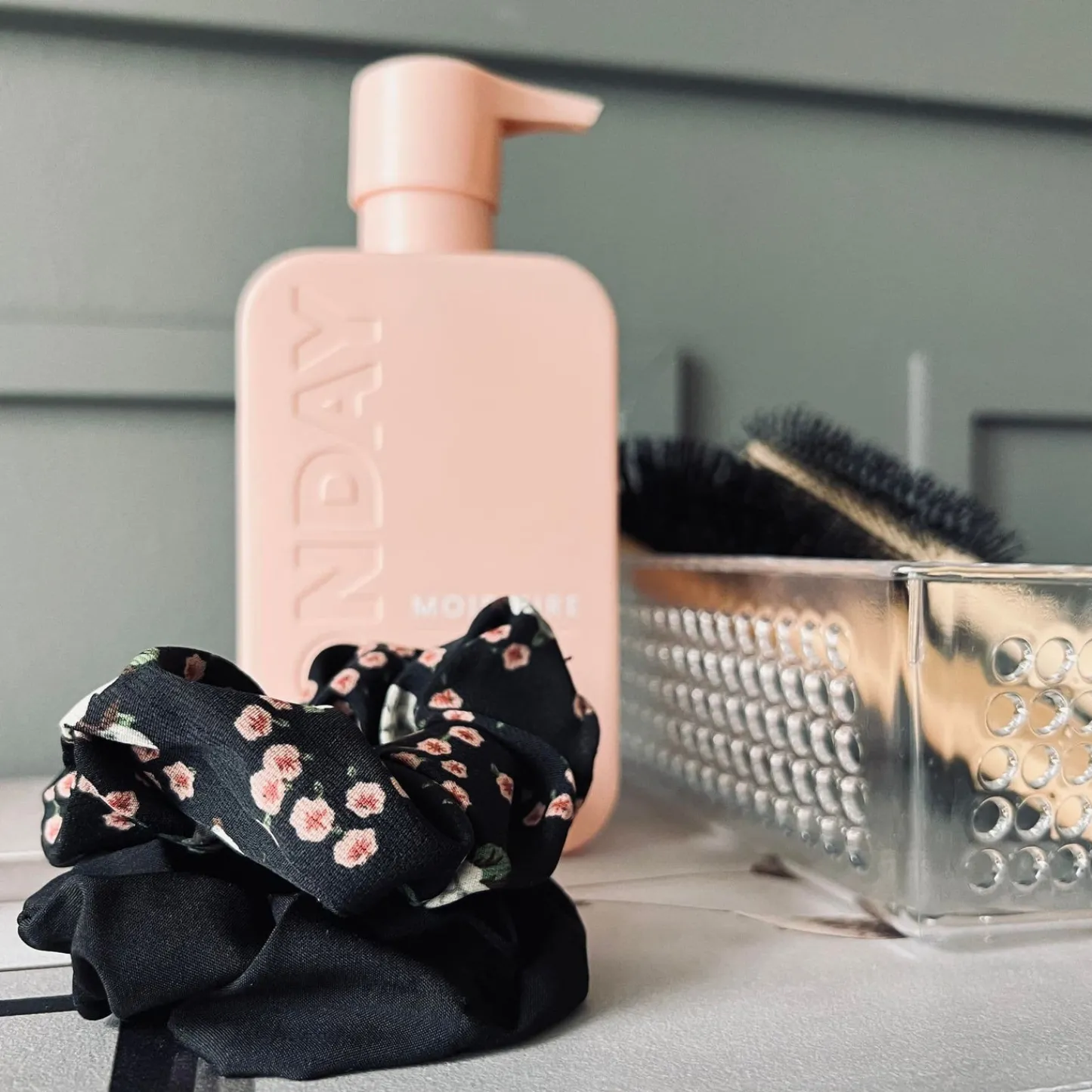 VIAMAJA Hårelastikker scrunchie 2 stk - Sort mix