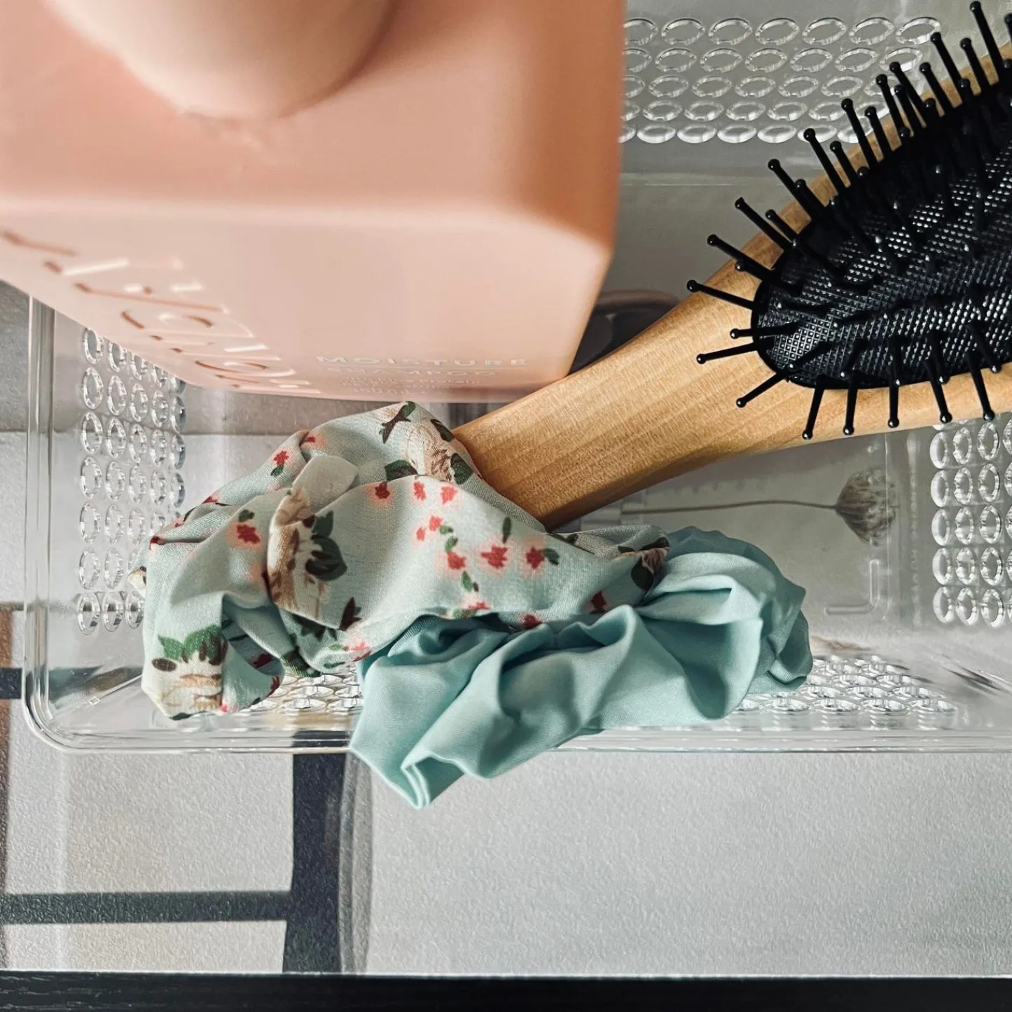 VIAMAJA Hårelastikker scrunchie 2 stk - Green mix Hot