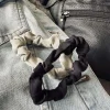 VIAMAJA Hårelastikker Scrunchie Black / Grey - 2 stk Outlet