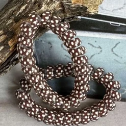 VIAMAJA Hårelastikker Spiral Brown - 2 stk Sale