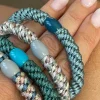 VIAMAJA Hårelastikker Supreme Aqua - 4 stk. Clearance