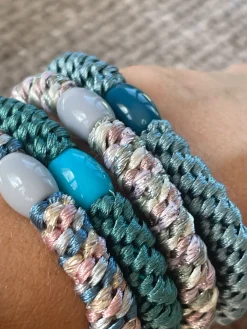 VIAMAJA Hårelastikker Supreme Aqua - 4 stk. Clearance