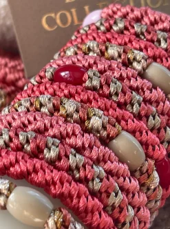 VIAMAJA Hårelastikker Supreme Coral- 4 stk. Online