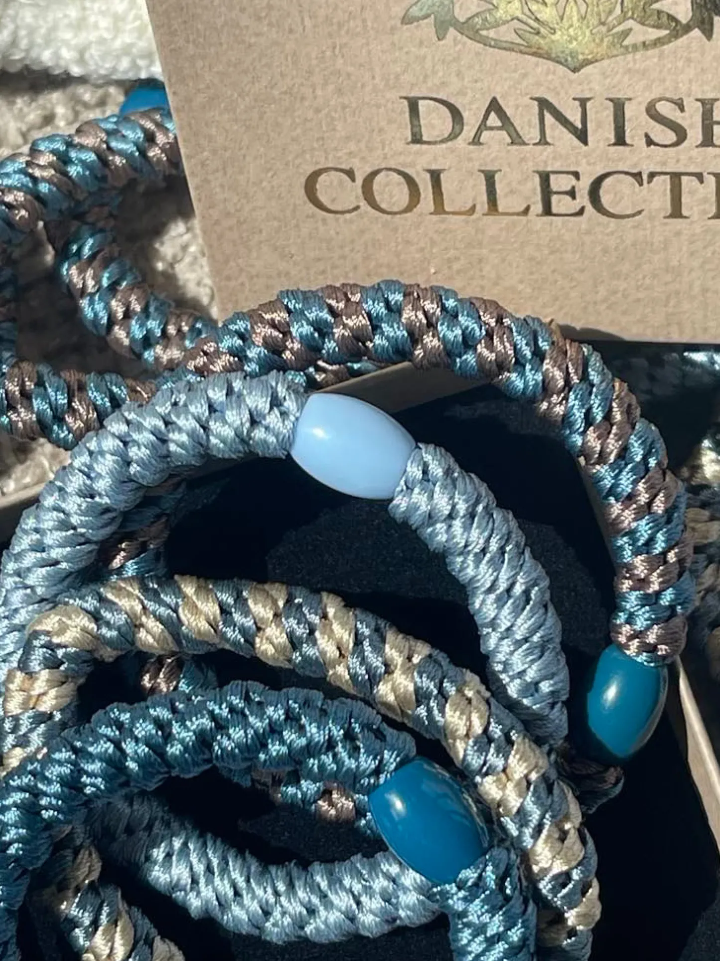 VIAMAJA Hårelastikker Supreme Sky blue - 4 stk. Online