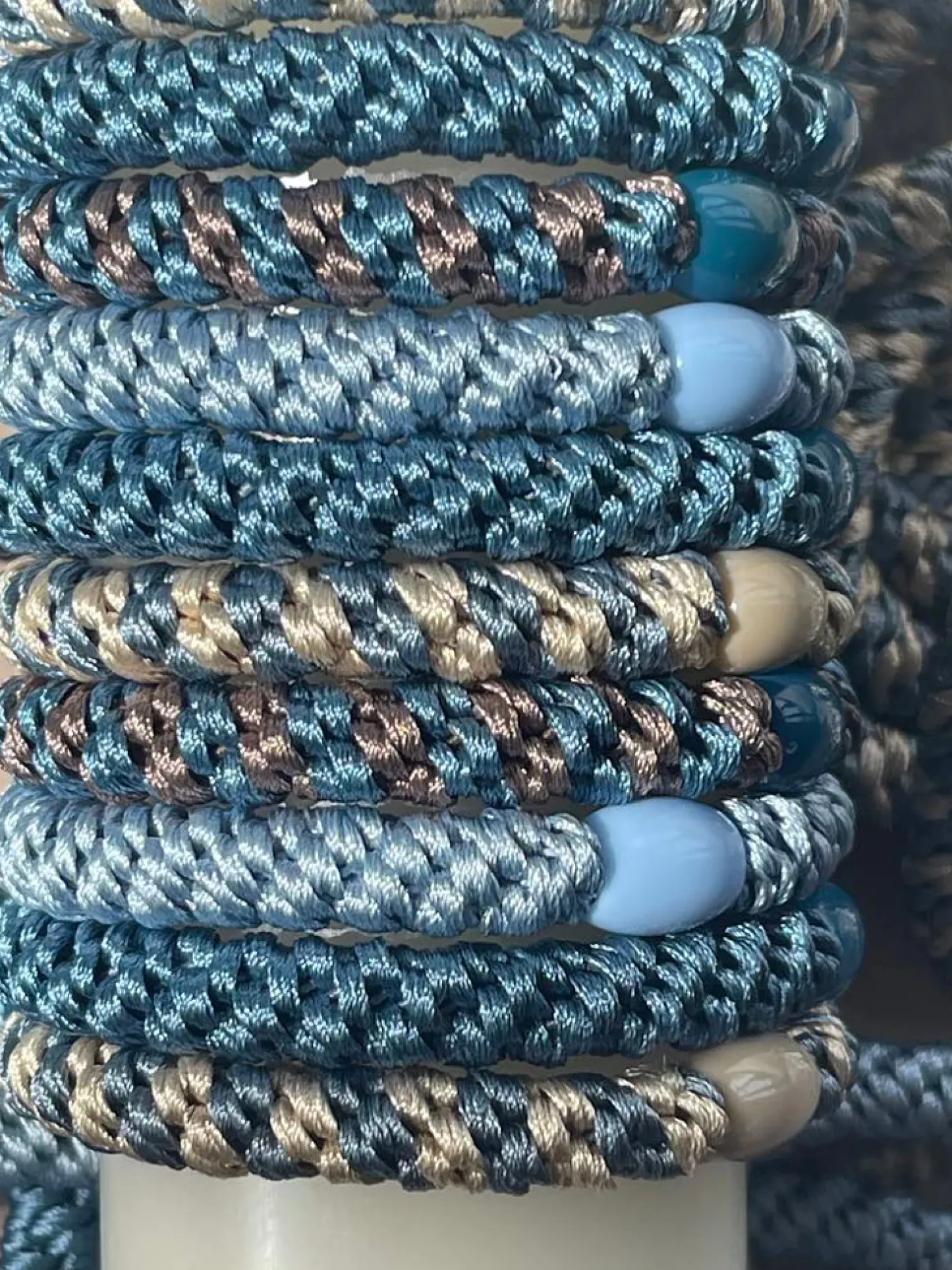 VIAMAJA Hårelastikker Supreme Sky blue - 4 stk. Online