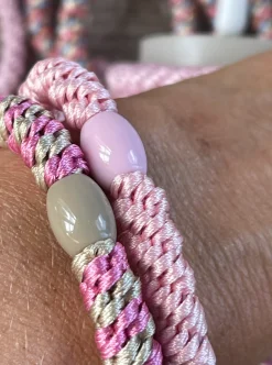 VIAMAJA Hårelastikker Supreme Soft pink - 4 stk. Hot