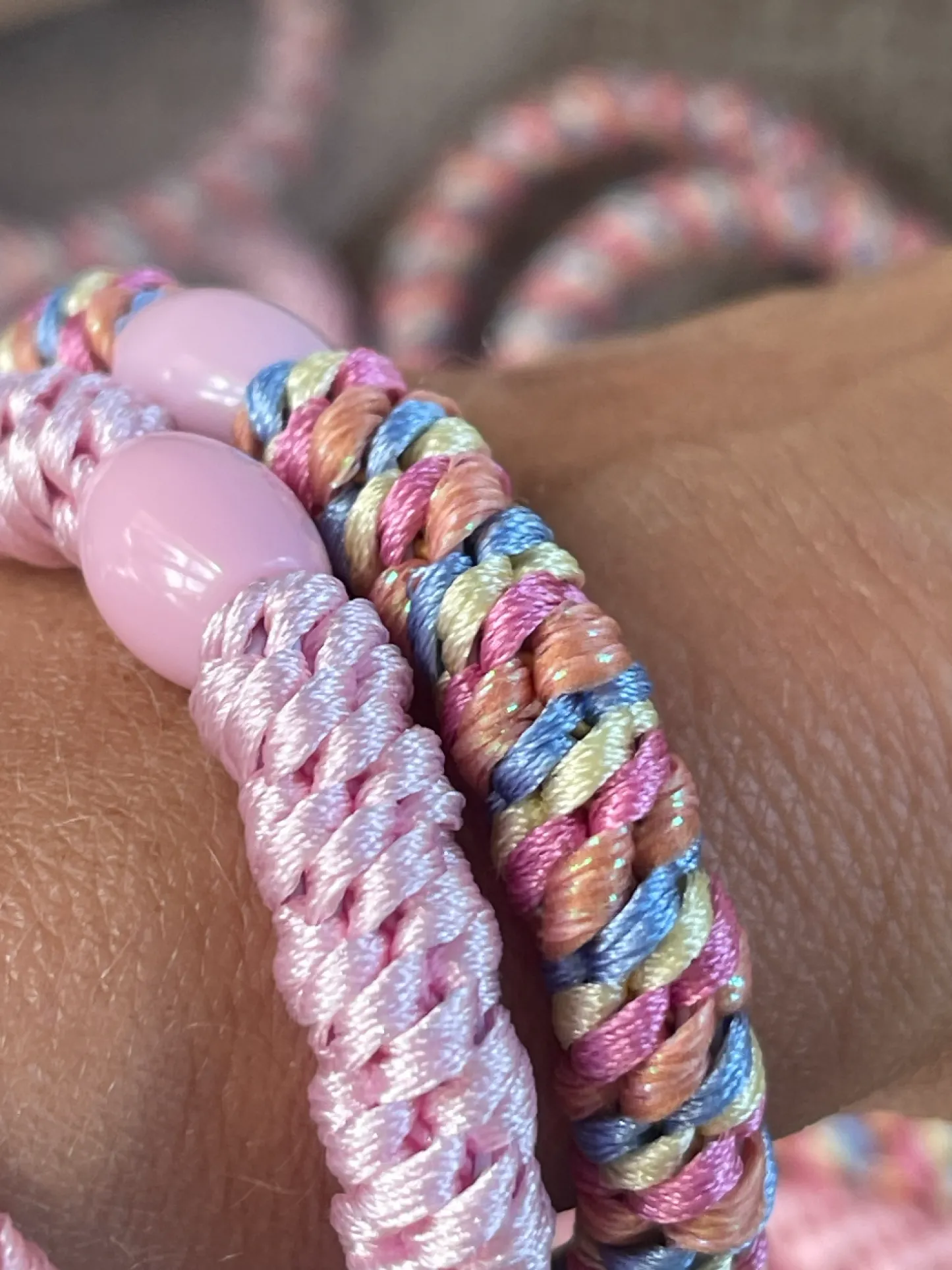 VIAMAJA Hårelastikker Supreme Soft pink - 4 stk. Hot