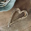 VIAMAJA Hårklemme – Golden heart Clearance