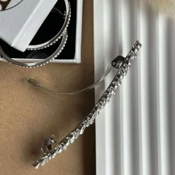 VIAMAJA Hårklemme Leonora silver Hot