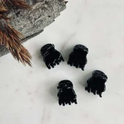 VIAMAJA Hårklemmer Gaisa Black mini - 4 stk