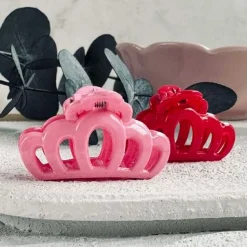 VIAMAJA Hårklemmer Pink / Rosa mini - 2 stk Hot