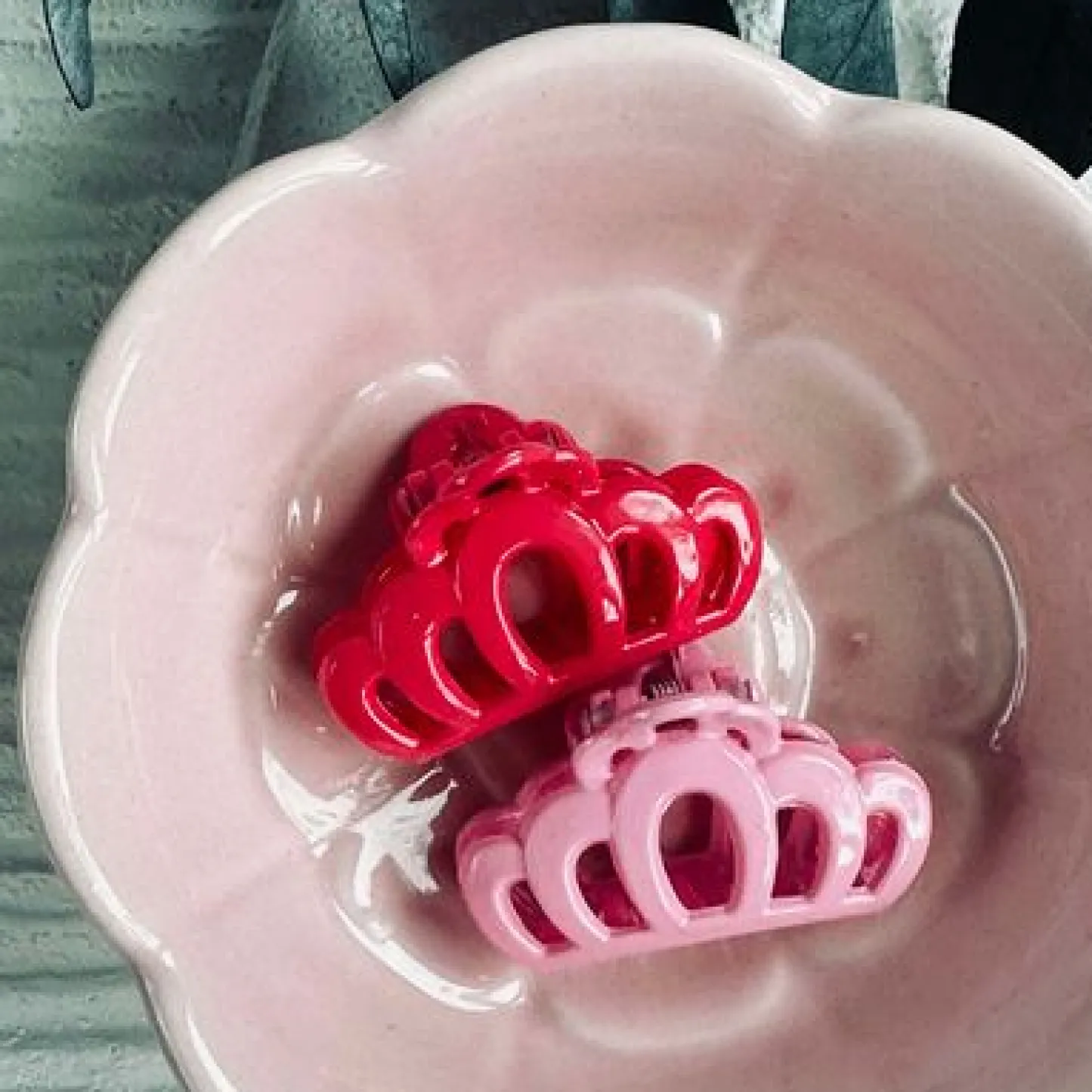 VIAMAJA Hårklemmer Pink / Rosa mini - 2 stk Hot