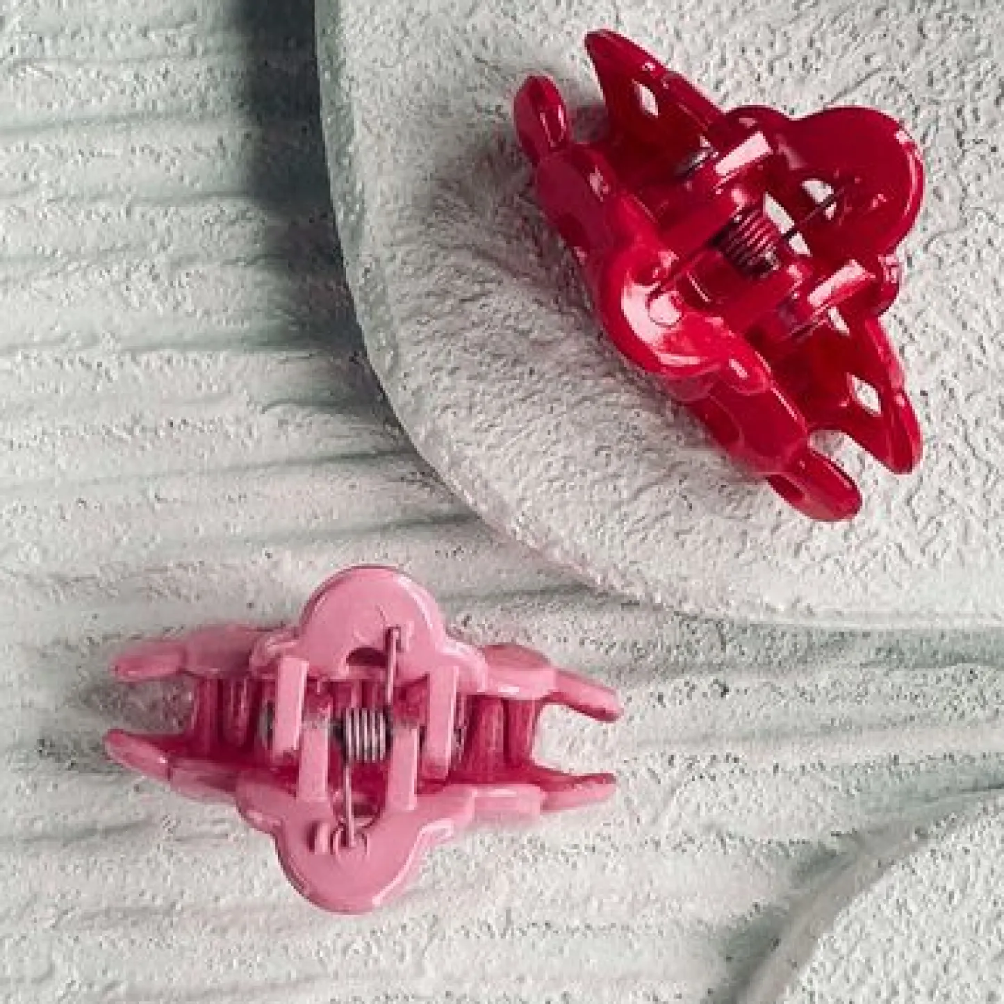 VIAMAJA Hårklemmer Pink / Rosa mini - 2 stk Hot