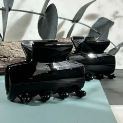 VIAMAJA Hårklemmer Shiny Black - 2 stk Online