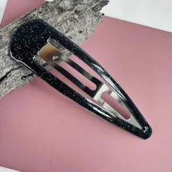 VIAMAJA Hårspænde Black Glitter - 1 stk Hot