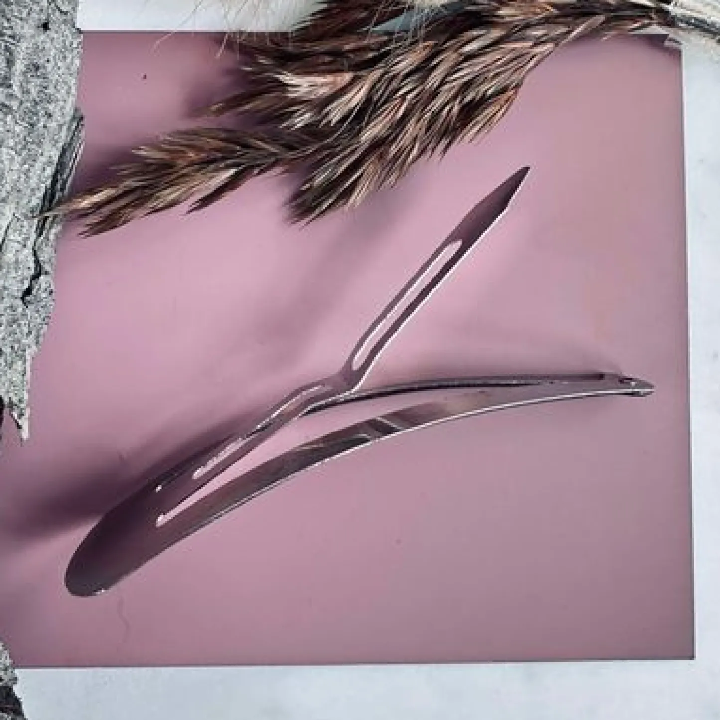 VIAMAJA Hårspænde Brown Glitter - 1 stk Clearance
