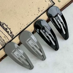 VIAMAJA Hårspænder Black / Grey - 4stk. Online