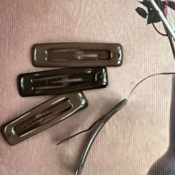 VIAMAJA Hårspænder Brown - 4 stk. Clearance