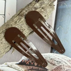 VIAMAJA Hårspænder Brown - 2 stk Discount