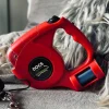 VIAMAJA Hundesnor Flexline med lommelygte - 5 meter Discount