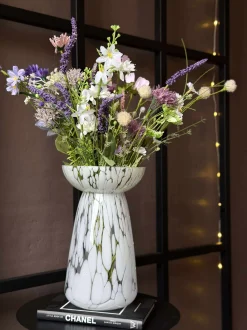 VIAMAJA Hyacintvase Milla XL - Hvid Clearance