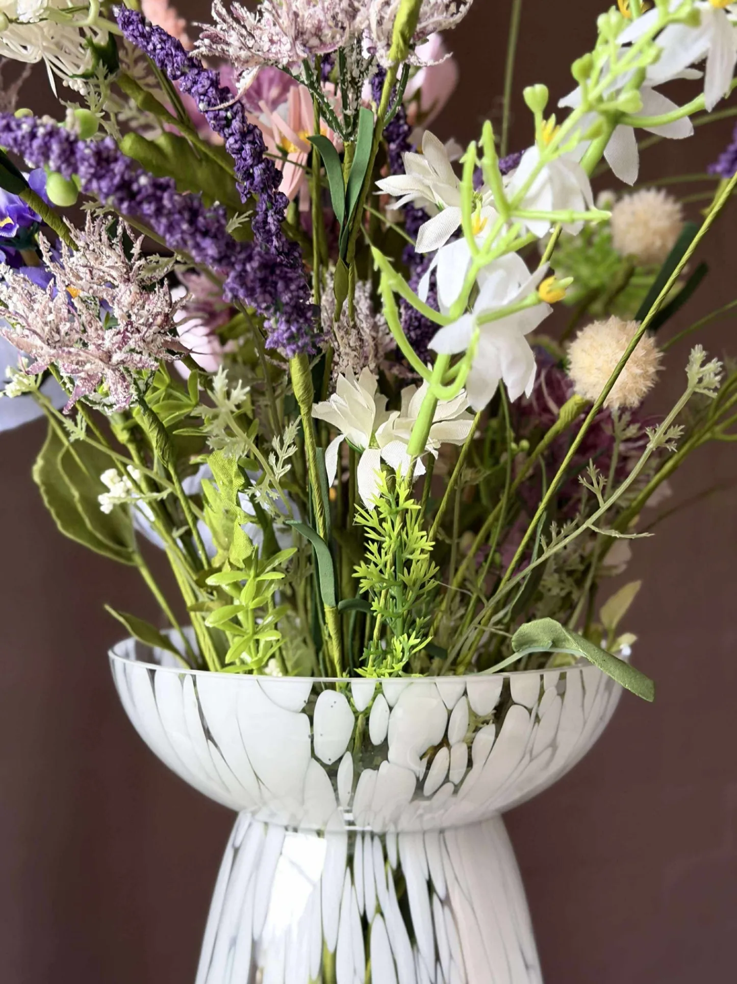 VIAMAJA Hyacintvase Milla XL - Hvid Clearance