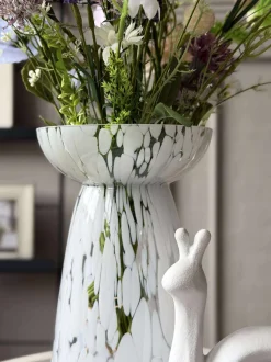VIAMAJA Hyacintvase Milla XL - Hvid Clearance
