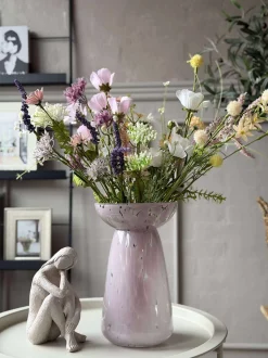 VIAMAJA Hyacintvase Milla XL - Rosa Best