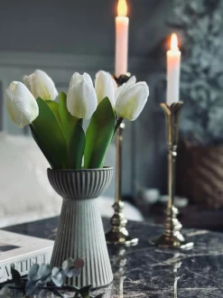VIAMAJA Hyacintvase VIGA - Mat brun Outlet