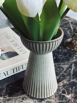 VIAMAJA Hyacintvase VIGA - Mat brun Outlet