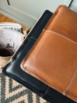 VIAMAJA Hynde i læder 120cm - Cognac bøffellæder Outlet