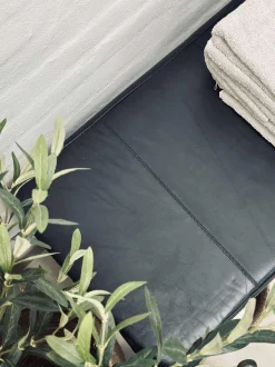 VIAMAJA Hynde i læder Tokyo - 88 cm Sort Outlet