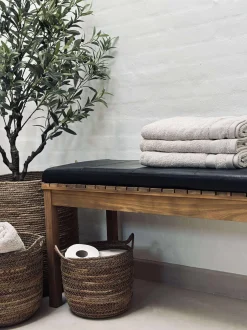 VIAMAJA Hynde i læder Tokyo - 88 cm Sort Outlet
