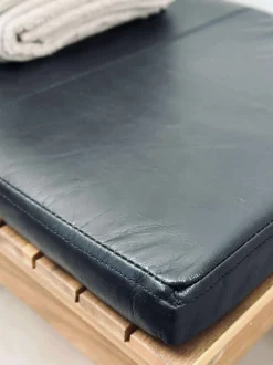 VIAMAJA Hynde i læder Tokyo - 88 cm Sort Outlet