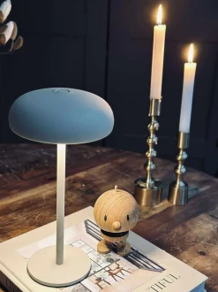 VIAMAJA Isolde LED touch bordlampe. Sort/Beige Hot