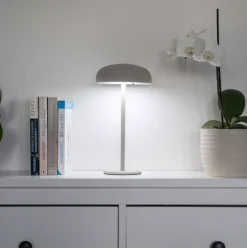 VIAMAJA Isolde LED touch bordlampe. Sort/Beige Hot
