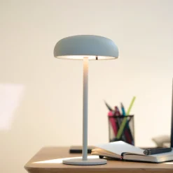 VIAMAJA Isolde LED touch bordlampe. Sort/Beige Hot