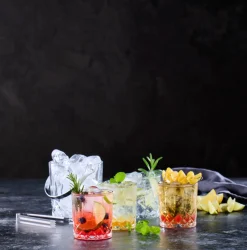VIAMAJA Isspand med 4 glas Discount