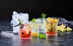VIAMAJA Isspand med 4 glas Discount