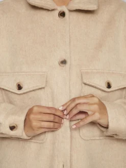 VIAMAJA Jakke / skjorte - Beige Clearance