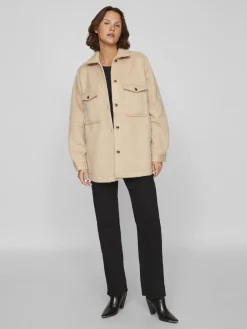 VIAMAJA Jakke / skjorte - Beige Clearance