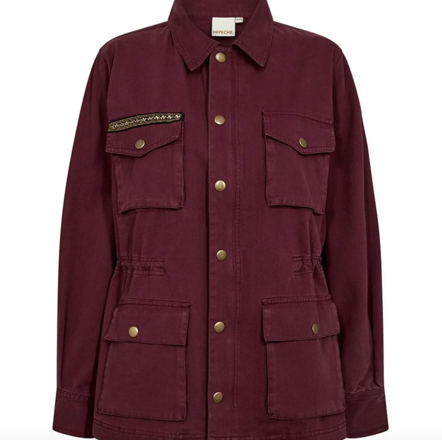 VIAMAJA Jakke cargo - Burgundy Hot