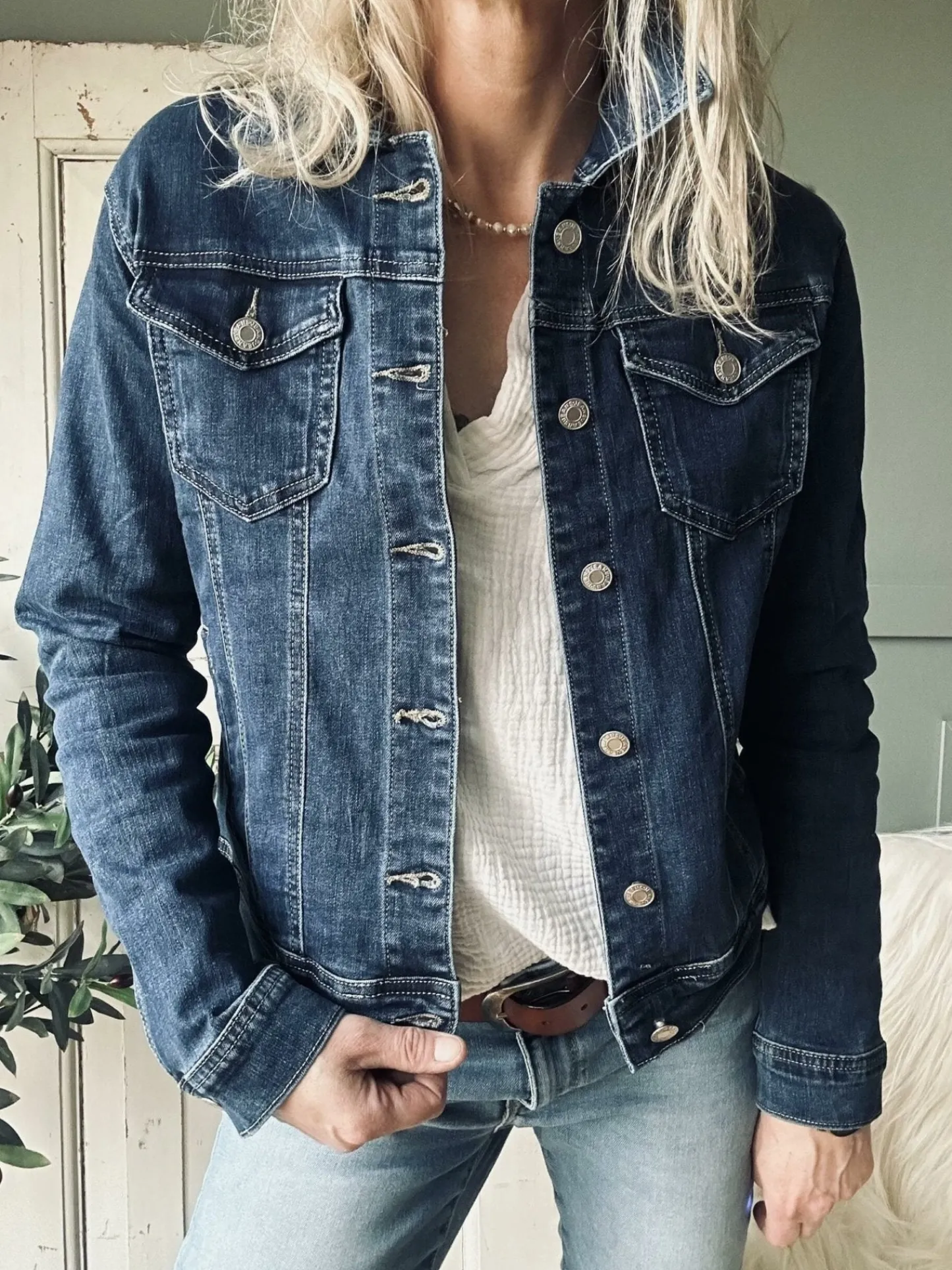 VIAMAJA Jakke Denim dark Clearance